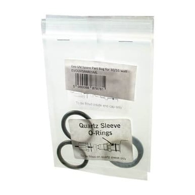 Evolution Aqua Evo UV Spare Part Bag for 30/55 watt (O-rings)