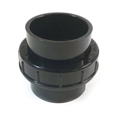 Aqua Ultraviolet Union, 2”, Black, Slip x Slip