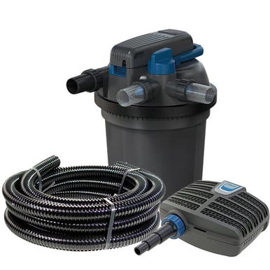 Oase 3rd Gen FiltoClear 3400 Filter & EcoClassic 1900 Pump Kit