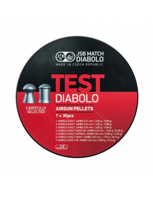 JSB Jumbo Exact TEST Cal. .22 JSB Jumbo Exact TEST Cal. .22