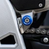 Silencer Bracket Kit - Blue 