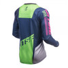 Jersey L3 Data navy/ fluo green/ violet back