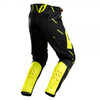 Pants L3 Domino, black/ red/ fluo yellow