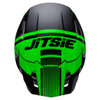 Helmet HT1 Struktur, black/ fluo green