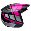 Helmet HT1 Struktur, black/ fluo pink