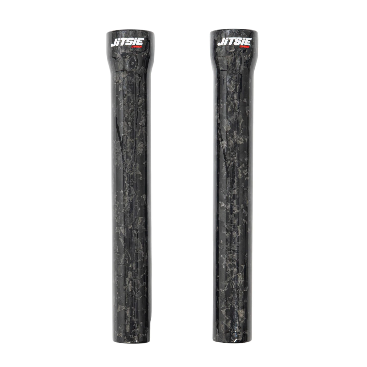 Forged carbon front fork protectors
