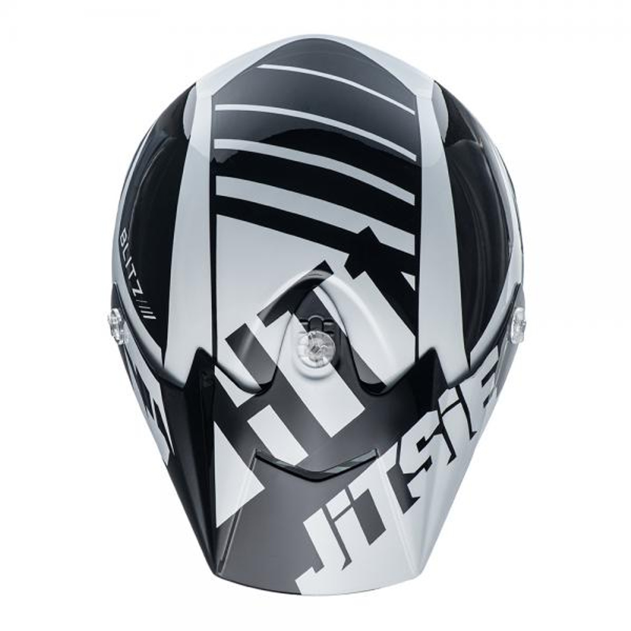 HT1 helmet Blitz peak black/white