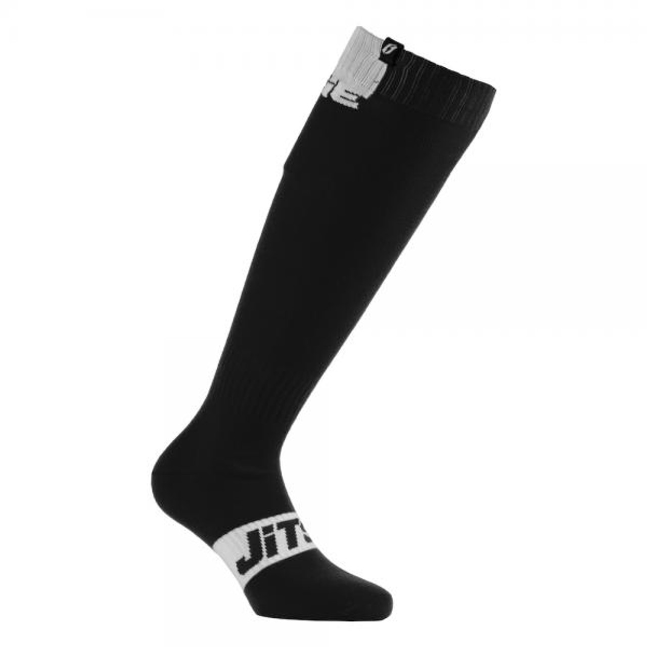 Long socks solid-Black/white - Trial Store USA.com