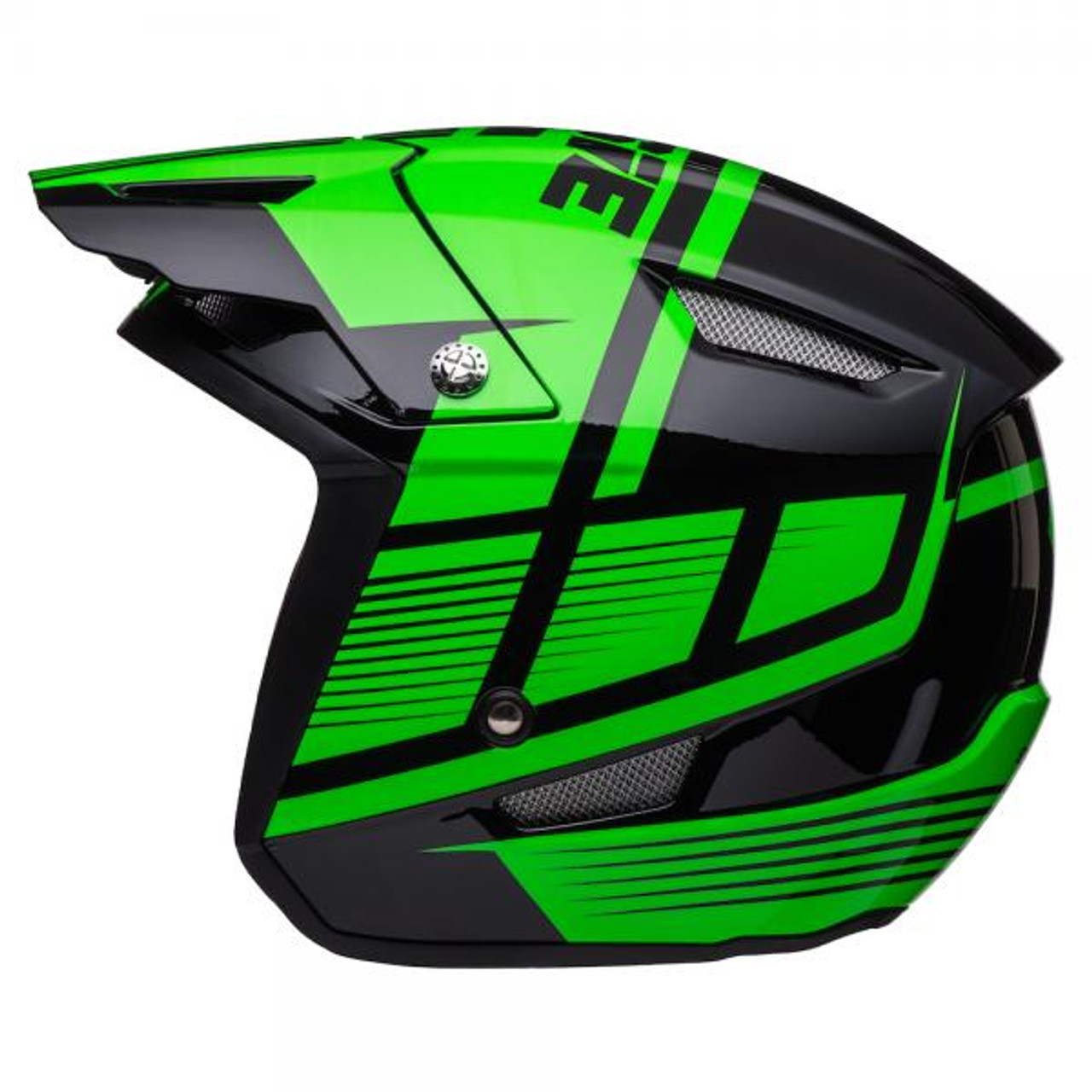 Helmet HT1 Struktur, black/ fluo green