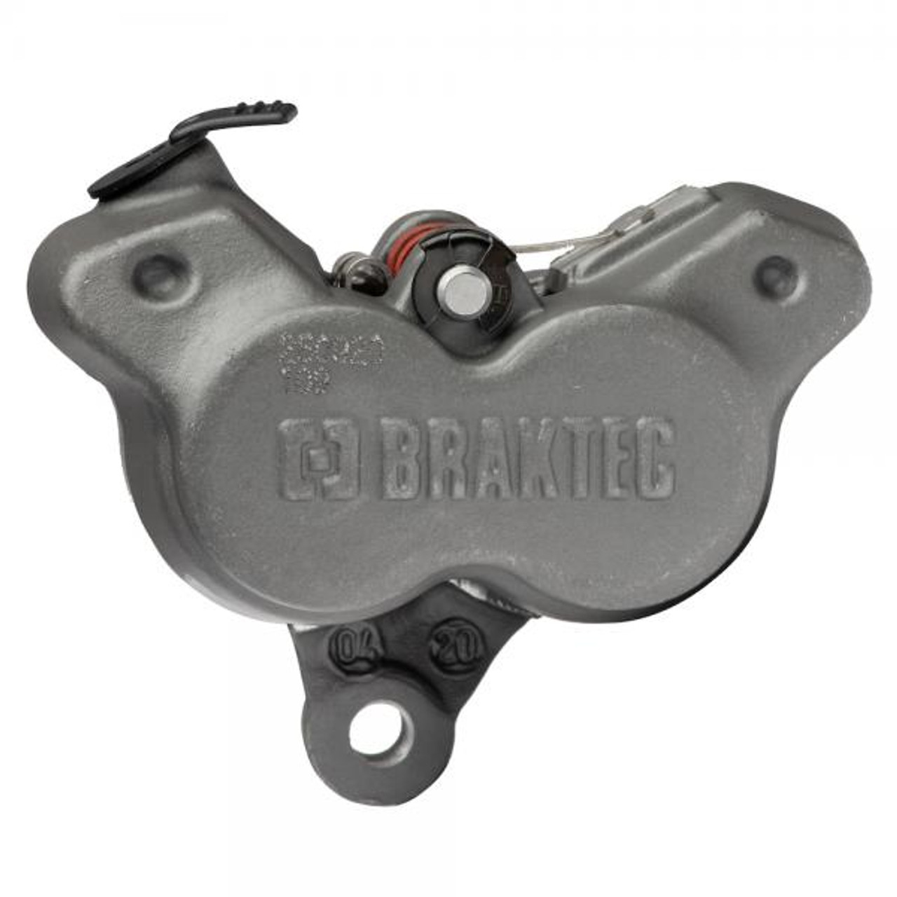 Braktec front brake caliper 4 pistons monoblock