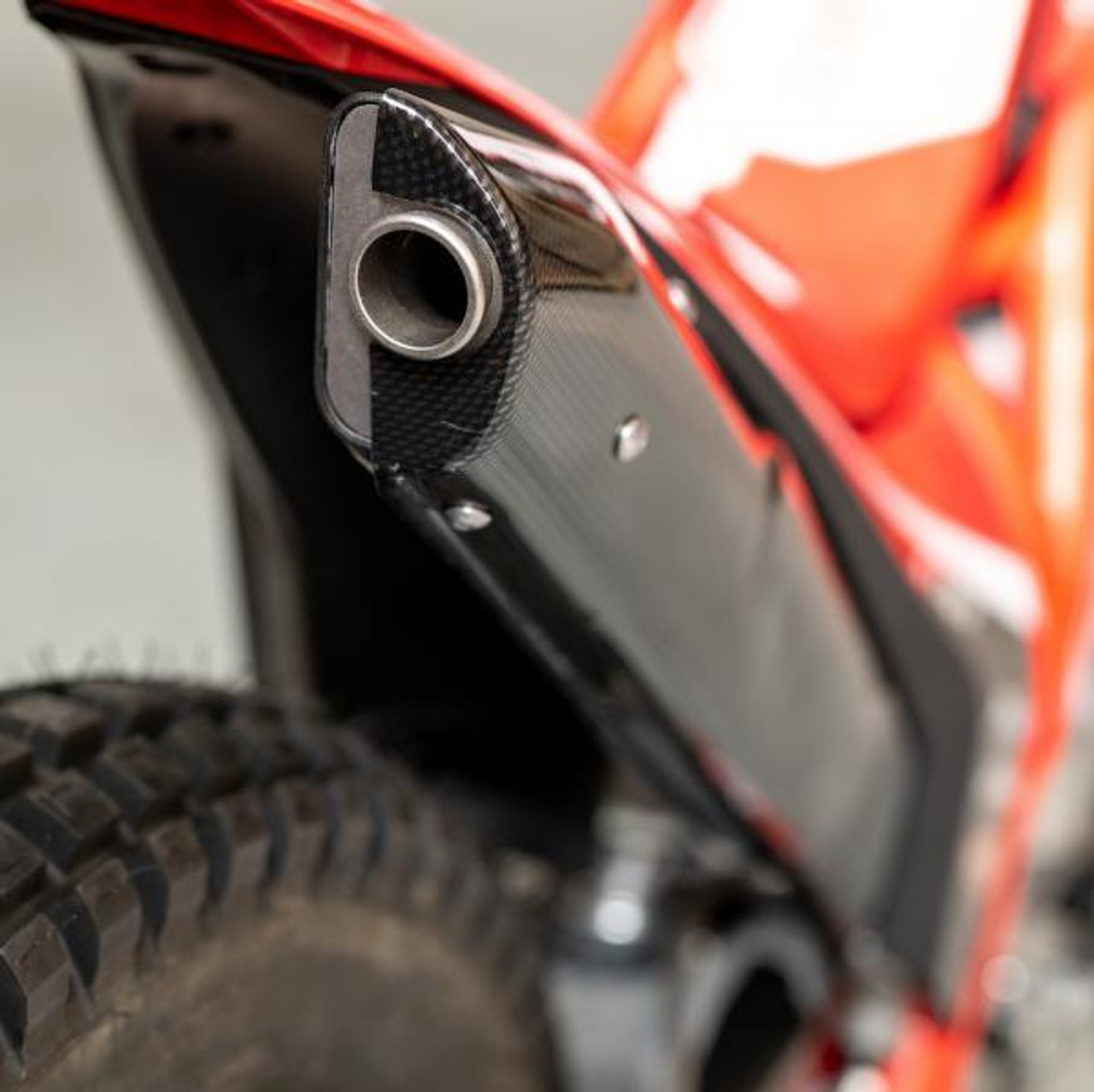 exhaust silencer protector - Gas Gas