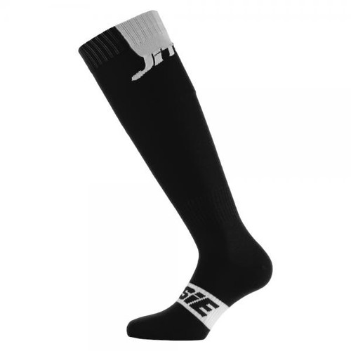 Long socks solid-Black/white - Trial Store USA.com