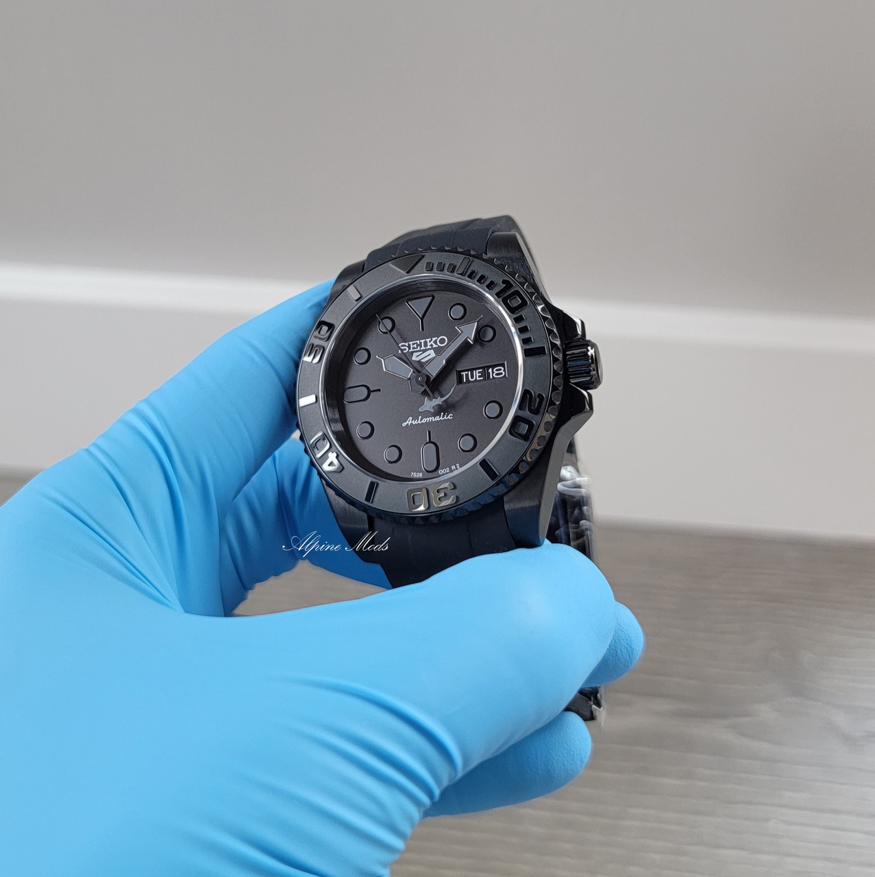 Stealth Mod Custom Seiko Skx007 Stealth Mod Custom Skx007 Stealth