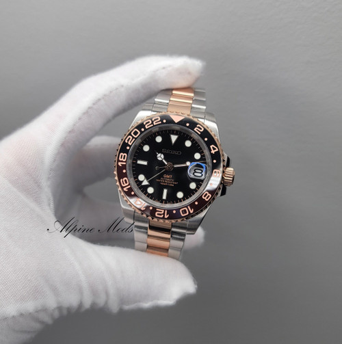 41mm Ceramic Root Beer Two Tone GMT