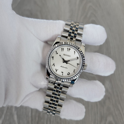 Silver Cream Arabic