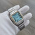 38mm Ice Blue Roman Square Mod