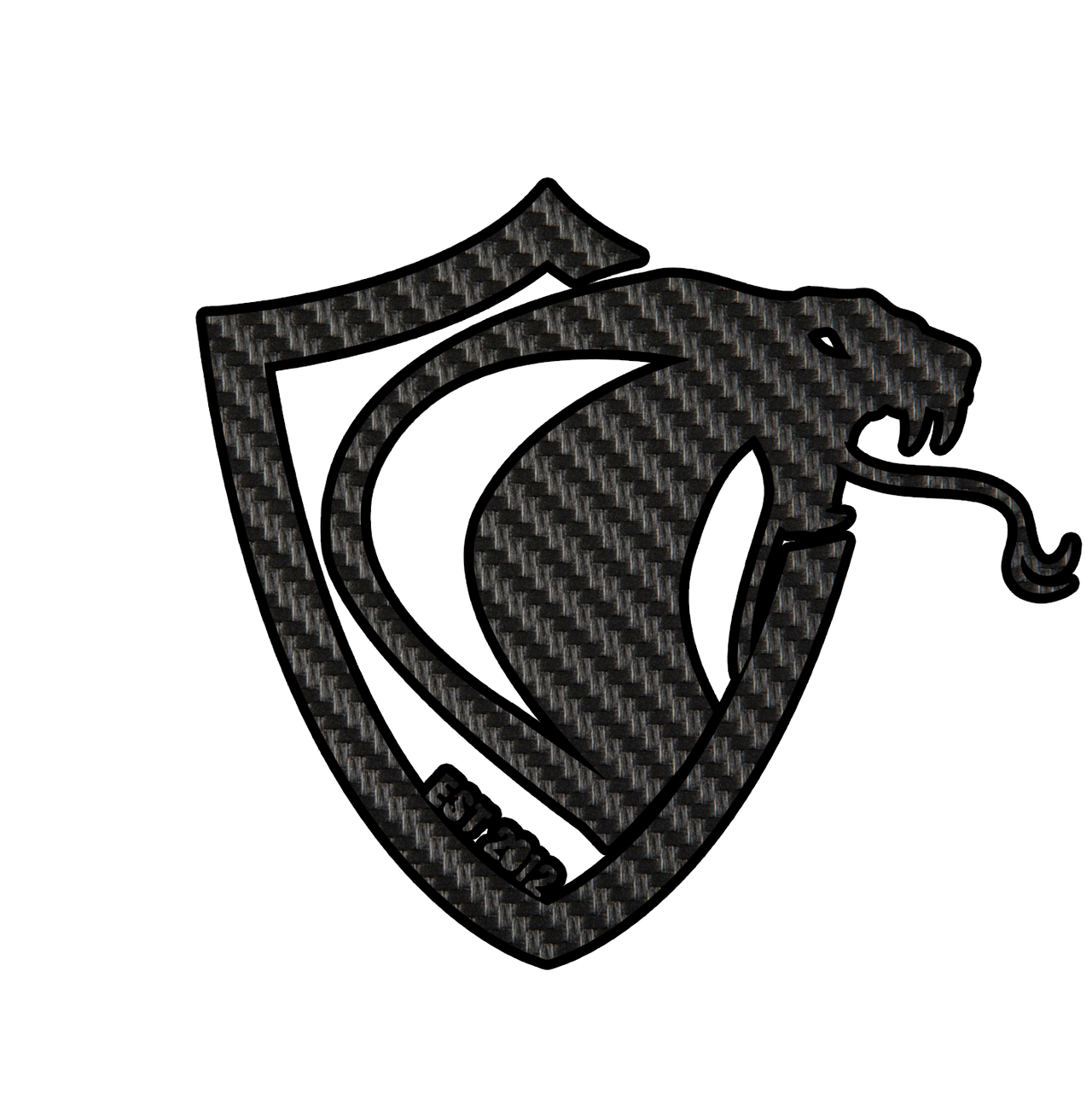 Kobra Sticker Transparent Vinyl Sticker Kobra Kydex