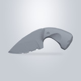 KaBar TDI Small Serrated, 3D scan render