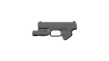 Canik TP9 Elite Combat with Olight PL-Pro, CAD model image