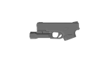 Glock 19 Gen 5 with Inforce Wild 2, CAD model image