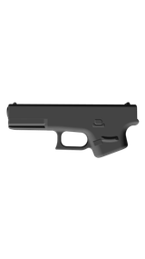 Glock 21 Gen 4, CAD model image