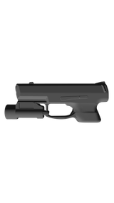 HK VP9 with Streamlight TLR-1, CAD model image