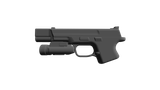 S&W M&P 9 4.25" with Olight PL-Pro, CAD model image