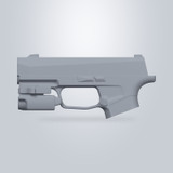 Sig Sauer Macro with Olight PL-Mini 2, CAD model render