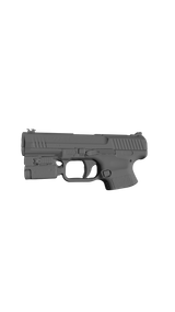 Canik TP9 Elite Combat with Olight PL-Mini 2, 3D scan image