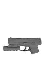 HK VP9 with Olight PL-Pro, 3D scan image