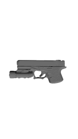 Polymer 80 with Olight PL-Pro, 3D scan image