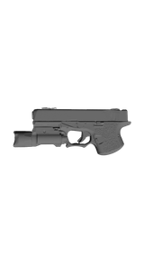 Polymer 80 with Surefire X300 UB, 3D scan image