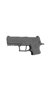 Sig Sauer P320 X Carry, 3D scan image