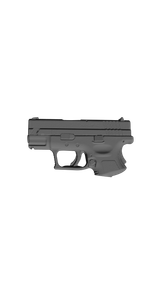 Springfield XD Sub Compact, 3D scan image