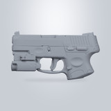 Taurus G2s with Olight PL-Mini 2, 3D scan render
