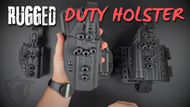 Ultimate Durability and Security with the Rugged Duty Holster-Light Bearing (RDH-LB)