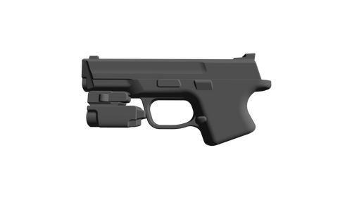 S&W M&P 4.25 9 Olight Baldr Mini