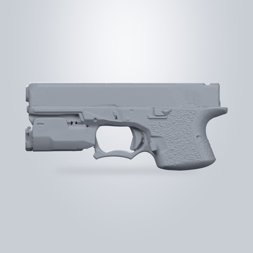 Polymer 80 with Inforce APLc, 3D scan render