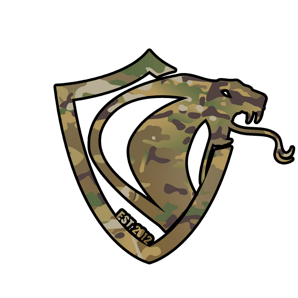 Kobra Sticker Transparent Vinyl Sticker Kobra Kydex