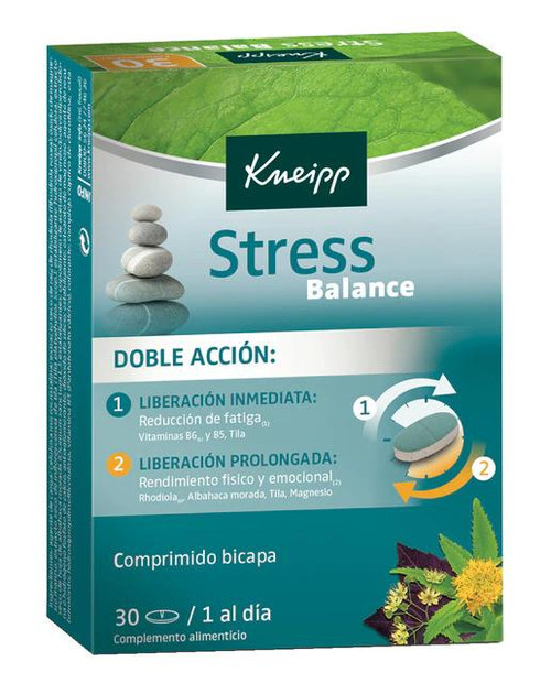 30 comprimidos stress balance kneipp