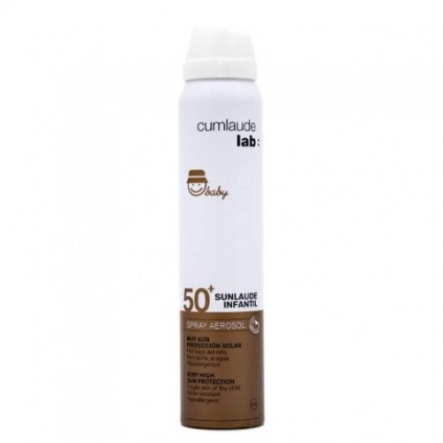 Cumlaude sunlaude SPF 50+ infantil spray. 200 mL