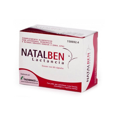 Natalben lactancia 60 caps
