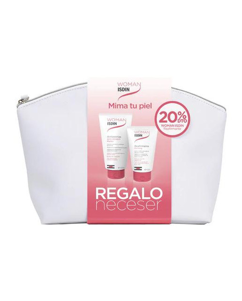 Pack neceser antiestrias + reafirmante isdin woman