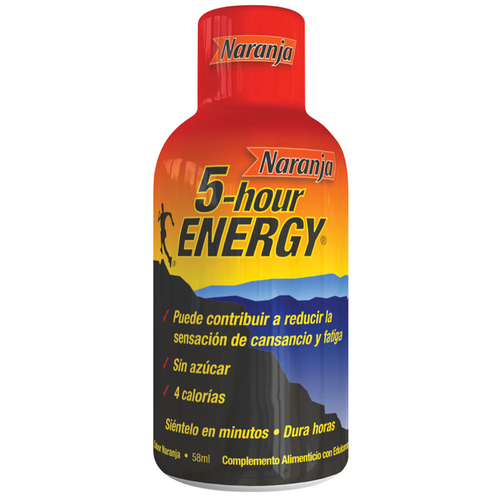 Energy 5-hour sabor naranja