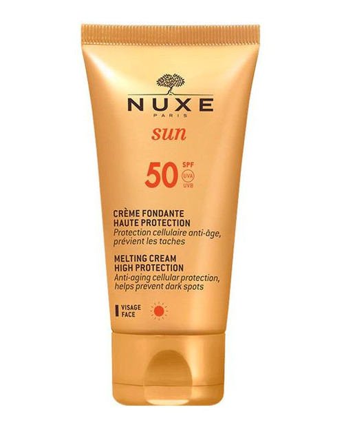 Crema fundente rostro SPF 50 nuxe sun