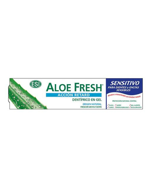 Gel dentífrico sensitivo retard aloe fresh esi