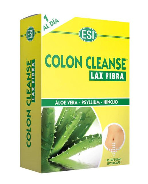 30 cápsulas colon cleanse lax fibra esi
