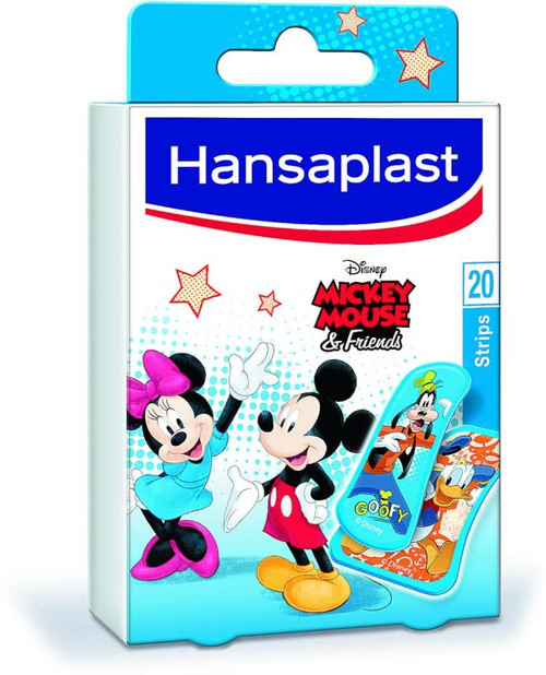 Hansaplast tiritas mickey mouse 20 unds