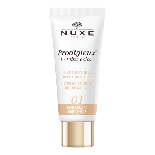 NUXE Prodigieux BB Cream Hidratante con Color 01 Tono Claro 30 ml