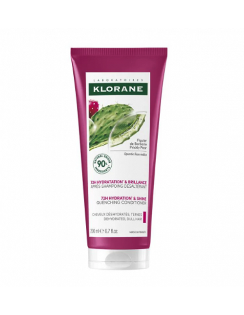 KLORANE Hidratación y Brillo Acondicionador hidratante al Higo de Barbaria 200 ml
